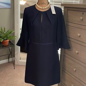 👗NWT👗 - Draper James Solid Keyhole Dress navy blue size 10